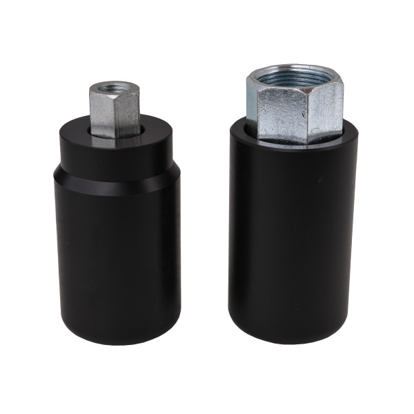 biketek Biketek black stp crash protector for hyosung gt650 naked/s